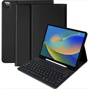 Keyboard Case for iPad Pro 11 inch Case with Keyboard(4th /3rd /2nd /1st Gen),Keyboard for New iPad Air 11 inch (M2/M3),Air 5th/4th Gen Case with Detachable Wireless Key-Board and Pencil Holder