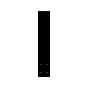 Pillars Customs Flat Countertop End Mount Support Bracket