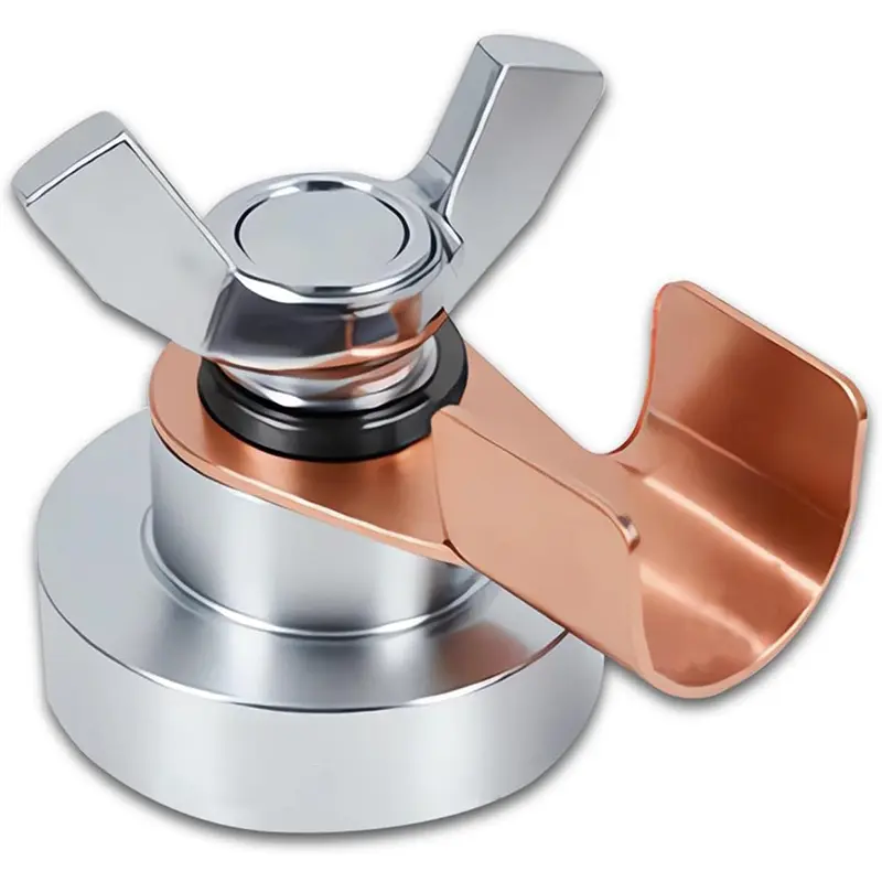 1pc/2pcs/3pcs Heavy Duty Industrial Welding Magnetic Ground Clamp, Welding Magnet Clip Tool, Welding Ground Magnets, Welding Stand Ground Clamp, Weld Accessories
