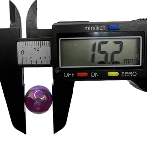 15mm Pink Purple Cream UV Bead Mix - 45pcs for Beaded Pens DIY Jewelry Making Crystal Craft Kit Bangle Charms