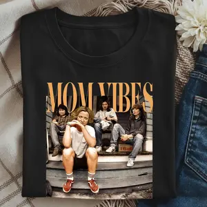 Comfort Colors 90’s Mom Vibes Tshirt, Sitcom Mom Vibe Shirt, Cool Mom Shirt, Sarcastic Moms Tshirt, Viral Mom Vibes Tshirt, Cool Mom Gift - scs17180