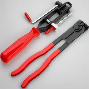 Heavy Duty CV Joint Boot Clamp Pliers – Automotive Axle Boot Crimping Tool for Hose Clamps, Chrome Vanadium Steel