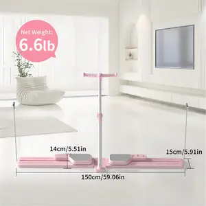 1 multifunctional ski machine, with detachable fitness boards that can be freely assembled and placed, suitable for home workouts for legs, waist, abdomen, or arms.A multifunctional home fitness equipment