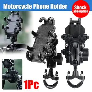 1Pcs Shockproof Motorcycle Phone Holder - 8-Claw Vibration Dampener Mount for Secure Ride Navigation, Perfect for Delivery Riders & Daily Commuting