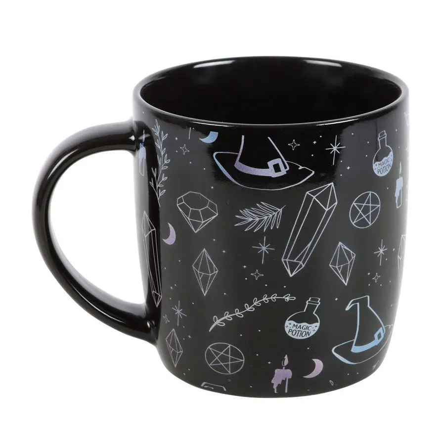 Crystal Witch Mug - Elegant Crystal Design - Ideal for Ceremonial Use - High-Quality Craftsmanship