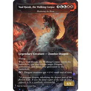 Vaal Hazak, the Walking Corpse (Bladewing the Risen) - MTG PROXY Video Games/Monster Hunter