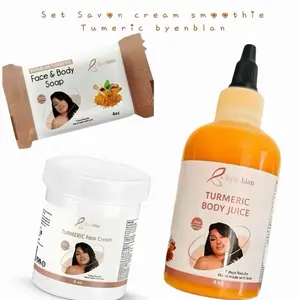 Mini set cream turmeric Face & Body soap / exfoliante gently