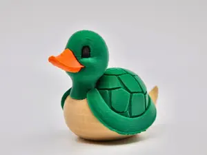 Turtle Duck Mini • 3D Printed Animal Collectible for Cruise Duck Hunts
