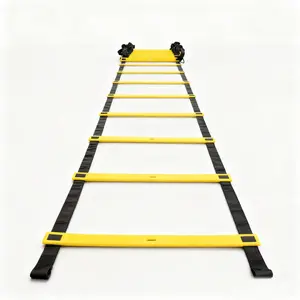 Adjustable Agility Ladder Training Rungs, Durable Foldable Design, Ideal for Footwork Drills, Basketball & Soccer Fitness, Indoor Outdoor Use