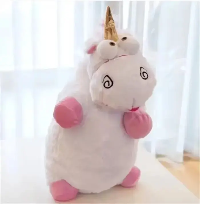 40cm Soft Catoon Horse Unicorn Plush Stuffed  Animal Toy Doll Model Hold Pillow Kids High Quality Xmas Birthday Gift