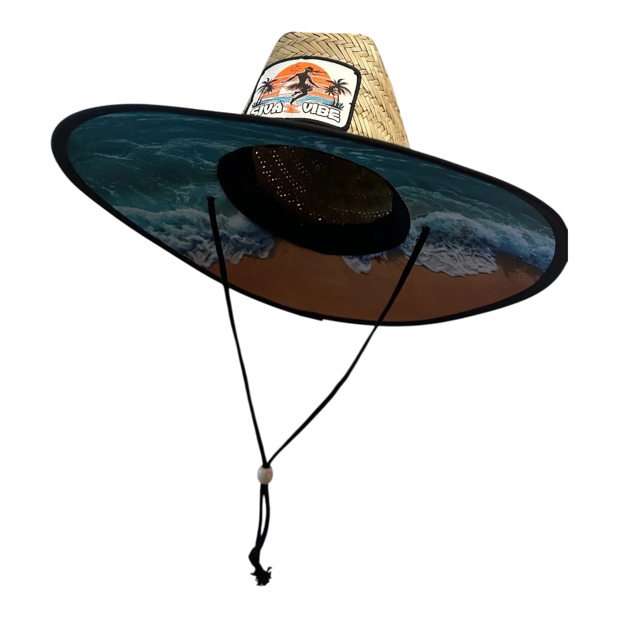 Siva Vibe Straw Beach / Lifeguard Hat – Sun Protection for Island Life