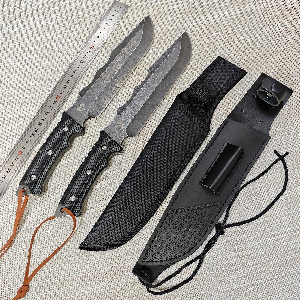 GZGY Kitchen Cleaver Knife | High Hardness Stainless Steel Butcher Knife , Heavy Duty Cutting Tool for BBQ & Camping, Men’s Gift