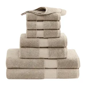 Christian Siriano NY Plush Turkish Cotton 8-Piece Towel Set