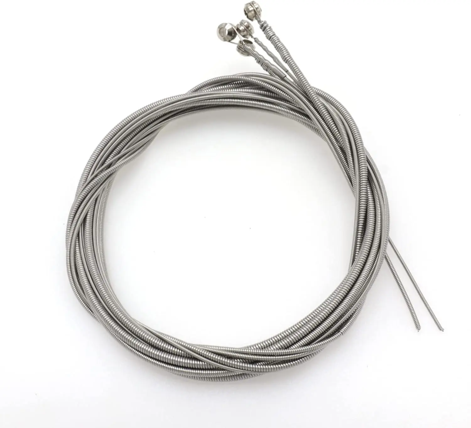 Stainless Steel 4 String Bass Strings Replacement Set, Acoustic Bass Strings, Electric Bass String, 4 String Bass Instrument Accessories