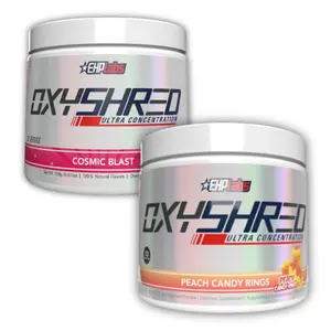Summer Gear Up x Summer Shred OxyShred Twin Pack | 2 x Ultra (150mg Caffeine) | 33 Serves Each | Daily Energy & Focus | Sugar Free