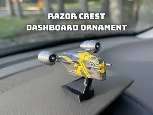 New Razer Crest Car Dashboard Drift Ornament
