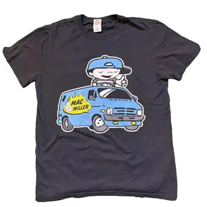 Rare 2012 Mac Miller Macadelic Tour Shirt Double Sided Black Shirt  Graphic Tshirt Tee Top Womenswear Streetwear Summer