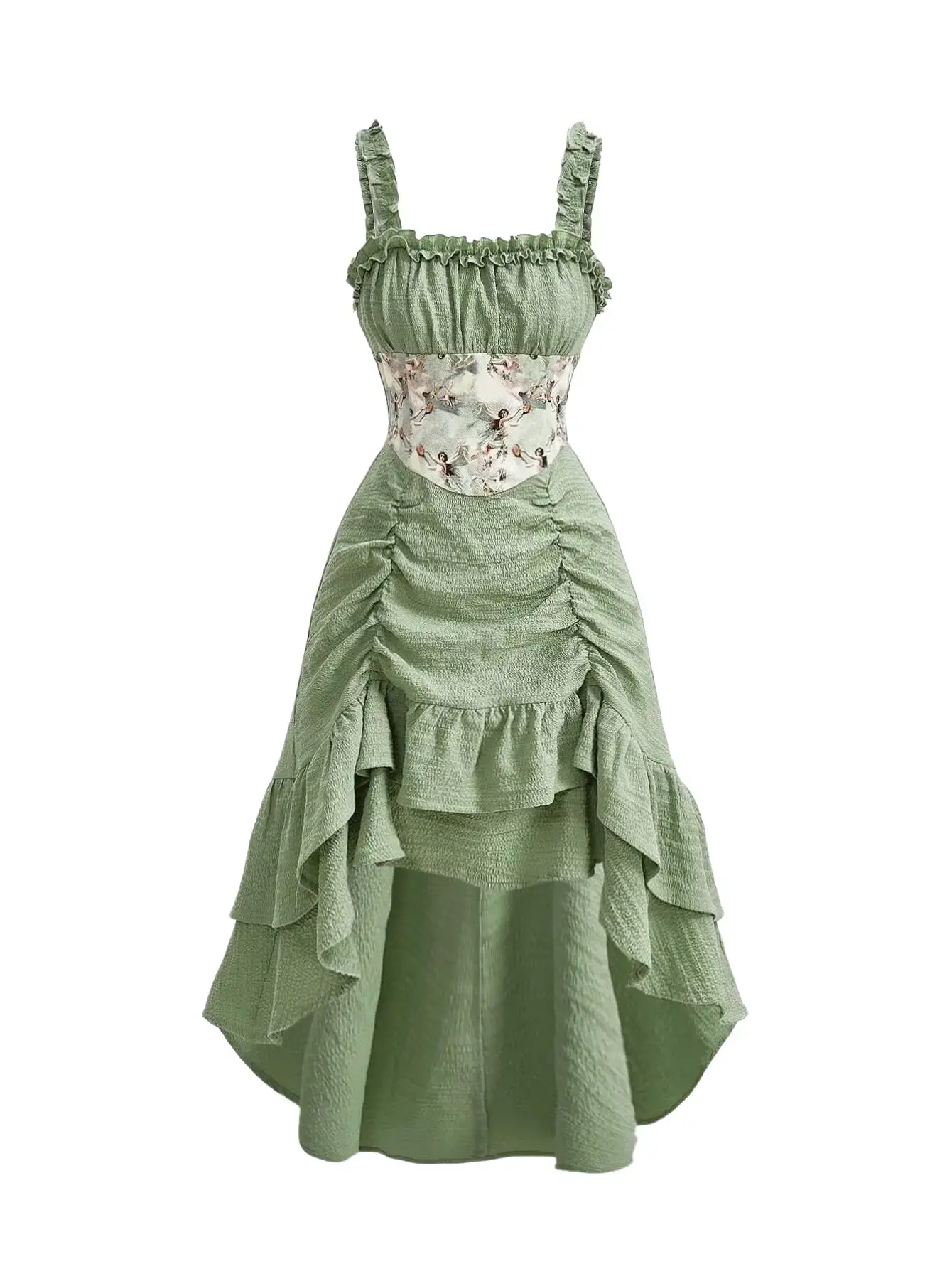 lace frill hem sleeveless plunge dress - TikTok Shop lace frill hem sleeveless plunge dress - TikTok Shop