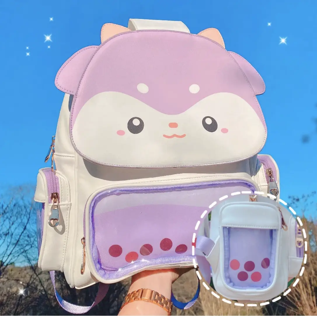 Taro Deer Boba Ita Backpack