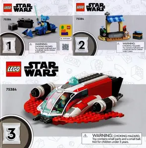 75384-The Crimson Firehawk - INSTRUCTIONS ONLY