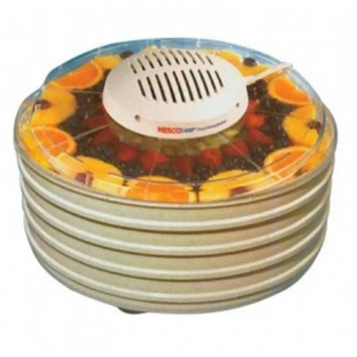DQ3152 400W Countertop Food Dehydrator, 4-Tray Kitchen Dehydrator with Easy Clean-Up and Easy Food Release Features