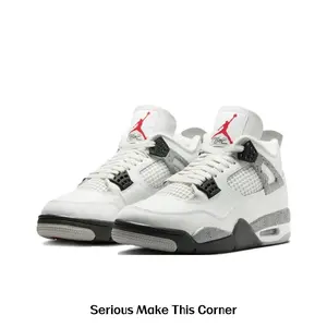 White Grey Speckled Mid-Top Retro Sneakers, Smooth Leather & Breathable Mesh Upper, Reinforced Side Structure, Thick Shock-Absorbing Midsole, Non-Slip Wear-Resistant Rubber Outsole, Men Women Casual Athletic Shoes