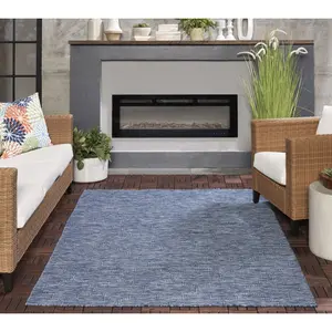 Nourison Home Washable Textured Indoor/Outdoor 5' x 7' Rug