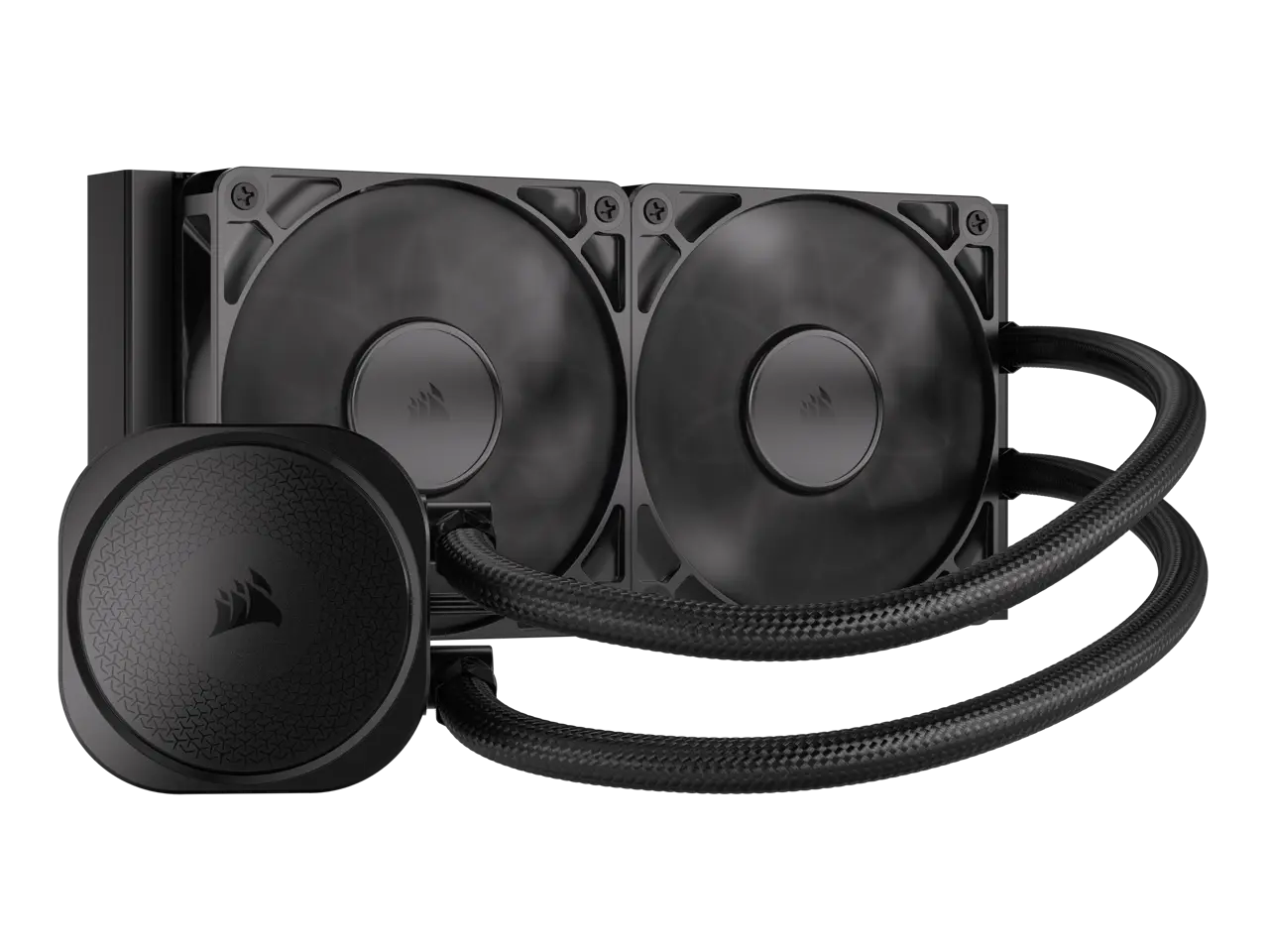 CORSAIR NAUTILUS 240 RS Liquid CPU Cooler – RS120 Fans – Fits Intel® LGA 1851/1700, AMD® AM5/AM4 – Simple Daisy-Chain - Direct Motherboard Connection