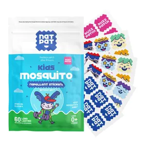 NATPAT Mosquito Repellent Patches for Kids – Natural, Chemical-Free Protection Against Mosquitoes | Safe for Sensitive Skin