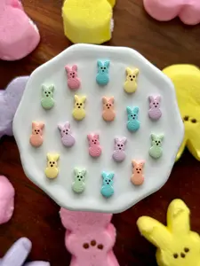 Mini Marshmallow Bunny Studs