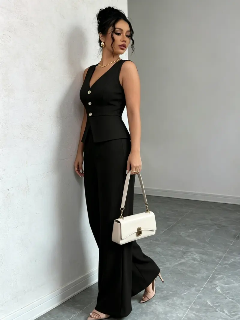 casual black suit women - TikTok Shop casual black suit women - TikTok Shop