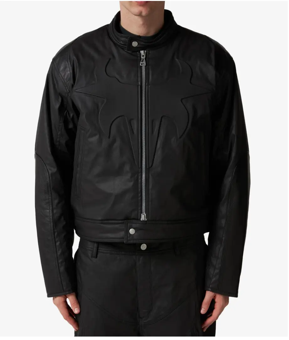 NIKE Jordan x Travis Scott TS Men's Plain Waxed Longsleeves Jacket - Weather-Resistant Menswear Streetwear Outerwear Coat