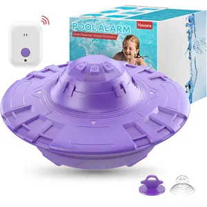 Hovara Pool Alarm Floating Safety Alarm for Inground & Above Ground Pools Loud 110dB Alert Adjustable Sensitivity Protection for Kids & Pets Essential Pool Safety Gear