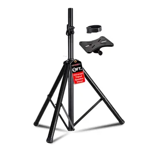 5 Core Speaker Stand Tripod Heavy Duty Adjustable 60" Universal Mount for PA DJ Studio