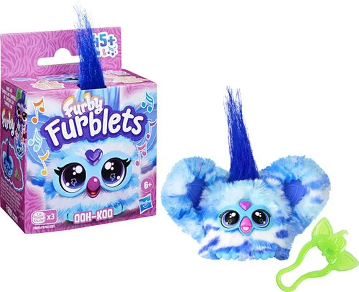 Furby Furblets Ooh-Koo Mini Musical Collectible Figurine