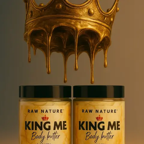 King Me Body Butter for Men 2 Pack Shea Butter with Vitamin E & Avocado Oil Hydrating Skincare Aroma Scented Smooth Moisturizers