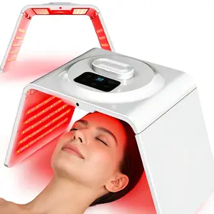 Summervibe Multi-functional LED Light Therapy Device with Nano Mist Steam, Full-Body Use for Facial, Back & Skin Care, At-Home Spa Experience