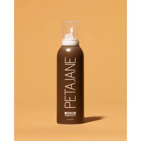 Ultra Dark Self-Tanning Mousse 7oz- Sunless Tanner, Non-Sticky, Streak-Free, Paraben & Phthalate Free, Cruelty-Free, Vegan, For All Skin Types darkest  tan