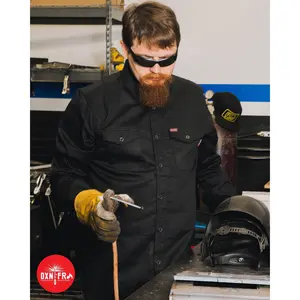 WorkForce FR Work Shirt - Black WorkForce FR Work Shirt - Black