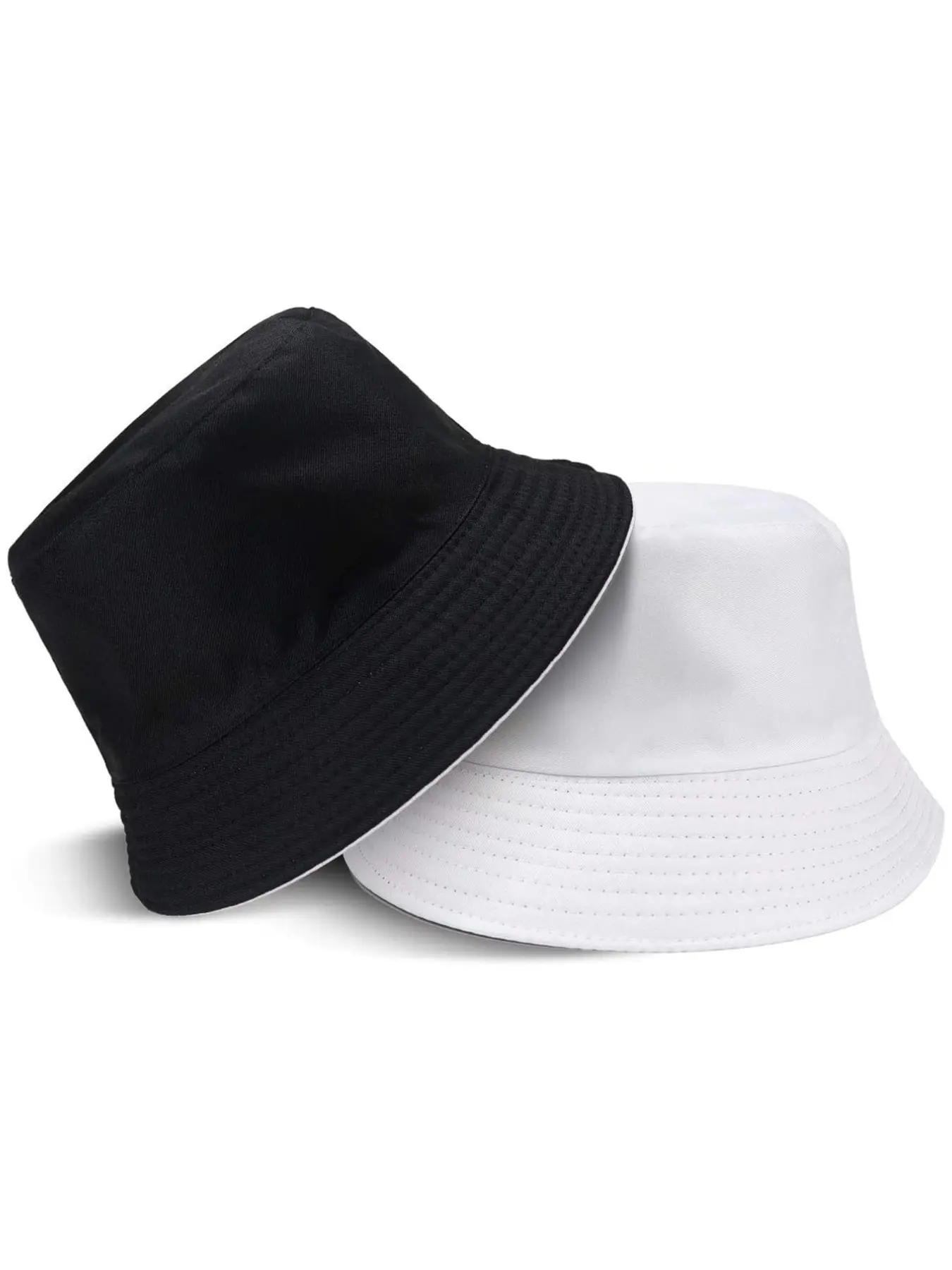 2Pack Bucket Hat Packable Sun Hat – Unisex Summer Travel Beach Fisherman Hat for Men Women Outdoor Fishing Hiking Packable Bucket Reversible Bucket Hats Hat Sun Hat Casual Outdoor Hat Unisex Beach Cap