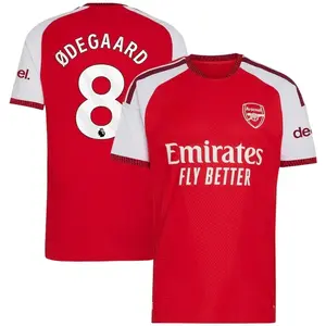 Unisex Arsenal Club Odegaardd #8 26/27 Premier League Home Replica Soccer Jersey - Red