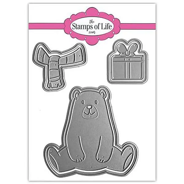 Crafts & Sewing The Stamps of Life polarbear2stamp Die Set