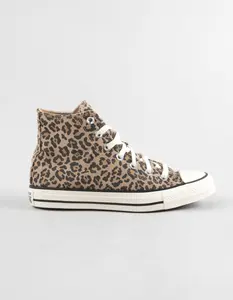 CONVERSE Chuck Taylor All Star Womens Leopard Print High Top Shoes CONVERSE Chuck Taylor All Star Womens Leopard Print High Top Shoes