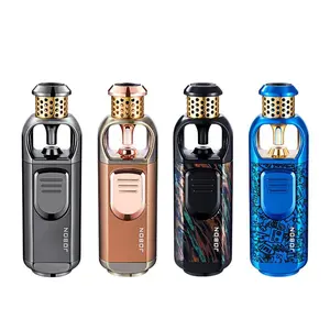 Premium Refillable Windproof Igniter In Multi Colors, Compact Portable Metal Ignition Tool, Suitable For Candle Camping Daily Use, Creative Holiday Gift Choice, No Fuel Contained