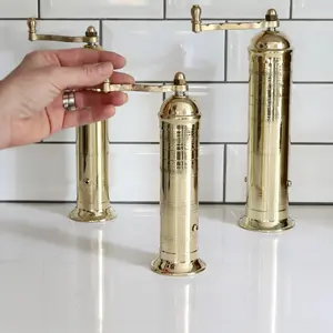 Atlas Brass Pepper Mill - 8"