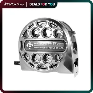 Retractable Tape Measure - 25 FT Stainless Steel Measuring Tape with Double-Sided Scale, Retractable Waterproof Ruler, Adjustable Length Measuring Tape for Household Agricultural Industrial Woodworking steel tool lock measurement tools dealsforyoudays