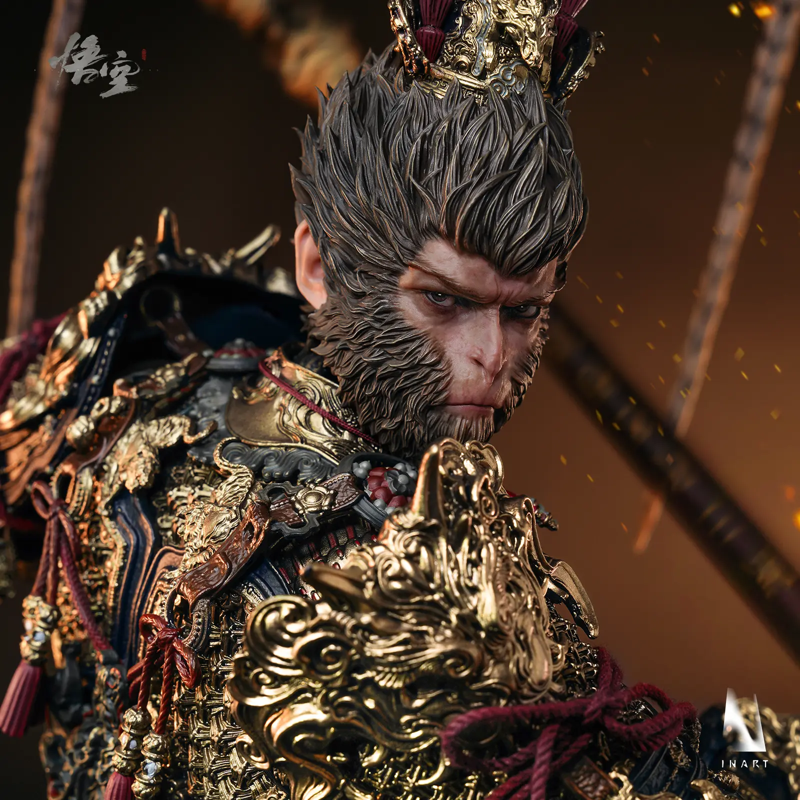INART Black Myth: Wukong Great Sage Armor 1/6 Collectible Figure Black Myth Wukong Action Figure