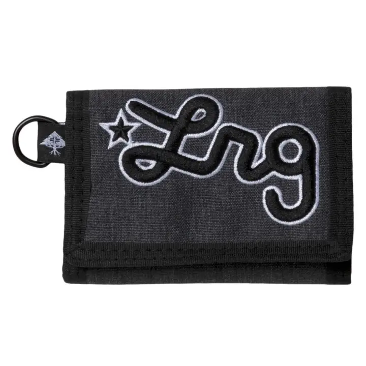 LRG WALLET FRAMEWORK TRIFOLD VELCRO WALLET / COLOR: GRAY Trifold Wallet Trifold Wallet