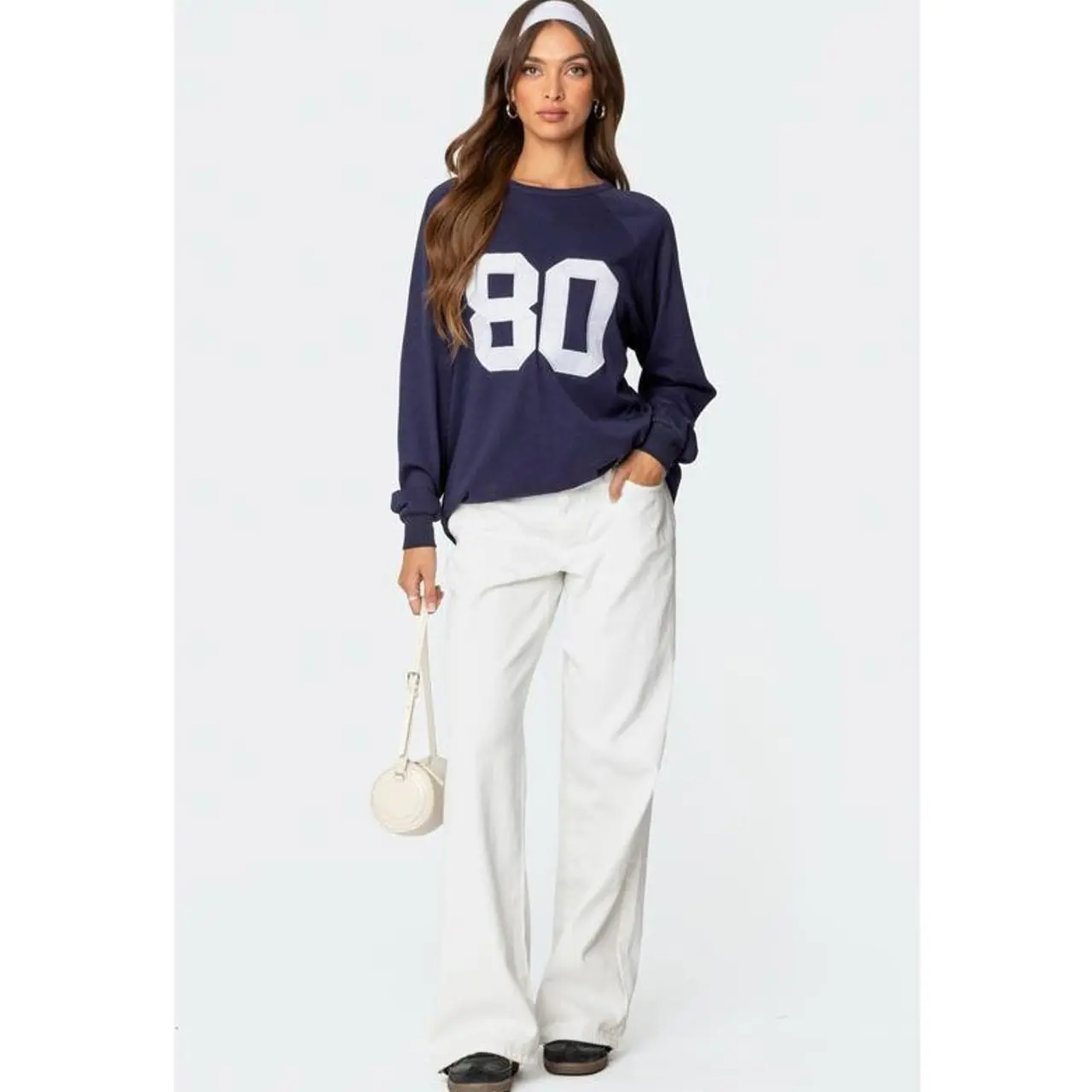 EDIKTED Roman Low Rise Baggy Jeans