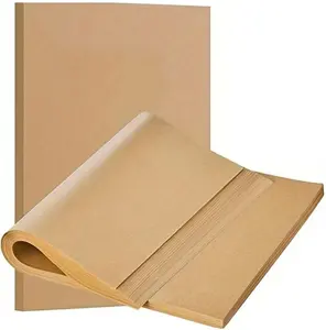 Parchment Paper Baking Sheets | Unbleached Precut Baking Parchment | Non-Stick,Waterproof,Baking Sheets for Bread, Cake, Cookie (100pcs)